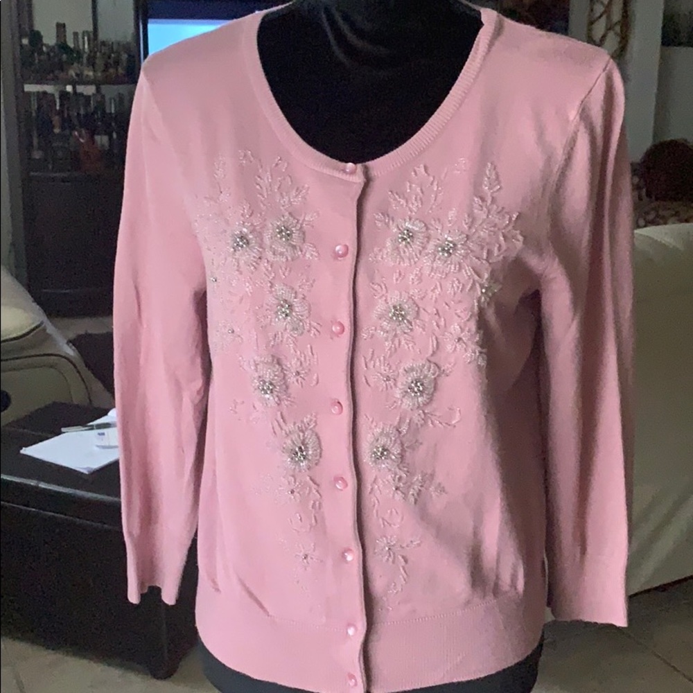 Button up sweater